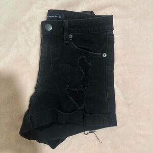 Aeropostale High Rise Midi Shorts
